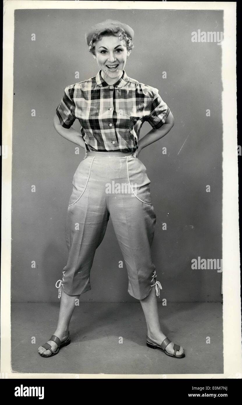 01 janvier 1954 Le look Tomboy sur chemin de la Grande