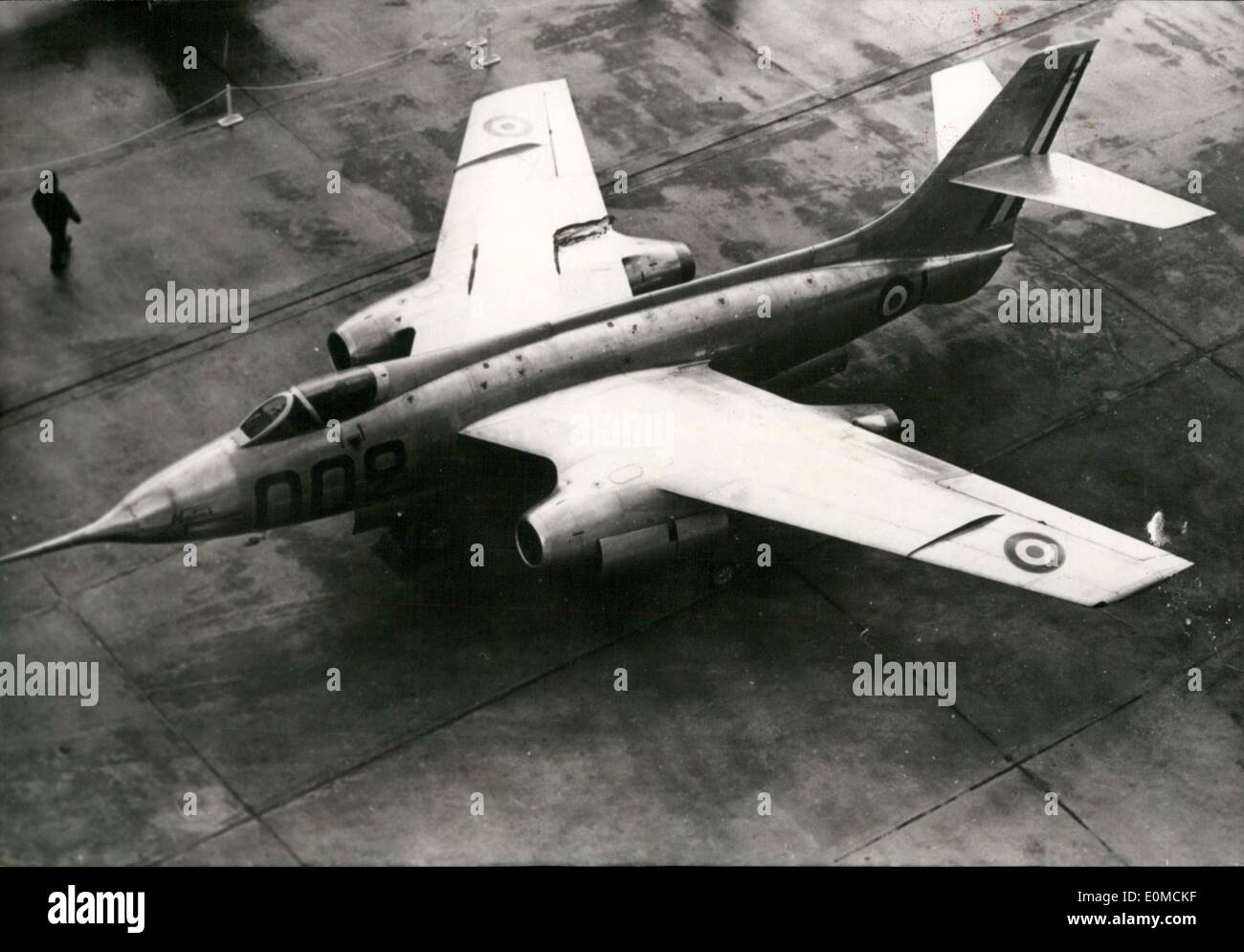 07 octobre, 1954 - ''Le Vautour L.O. 4050' Banque D'Images