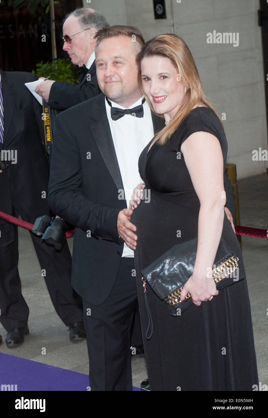 Londres, Royaume-Uni. 15 mai, 2014. Sam Bailey assiste à la balle papillon Childrens Caudwell du Grosvenor House Hotel, Park Lane, London le 15 mai 2014 Photos par Brian Jordan Crédit : Brian jordan/Alamy Live News Banque D'Images