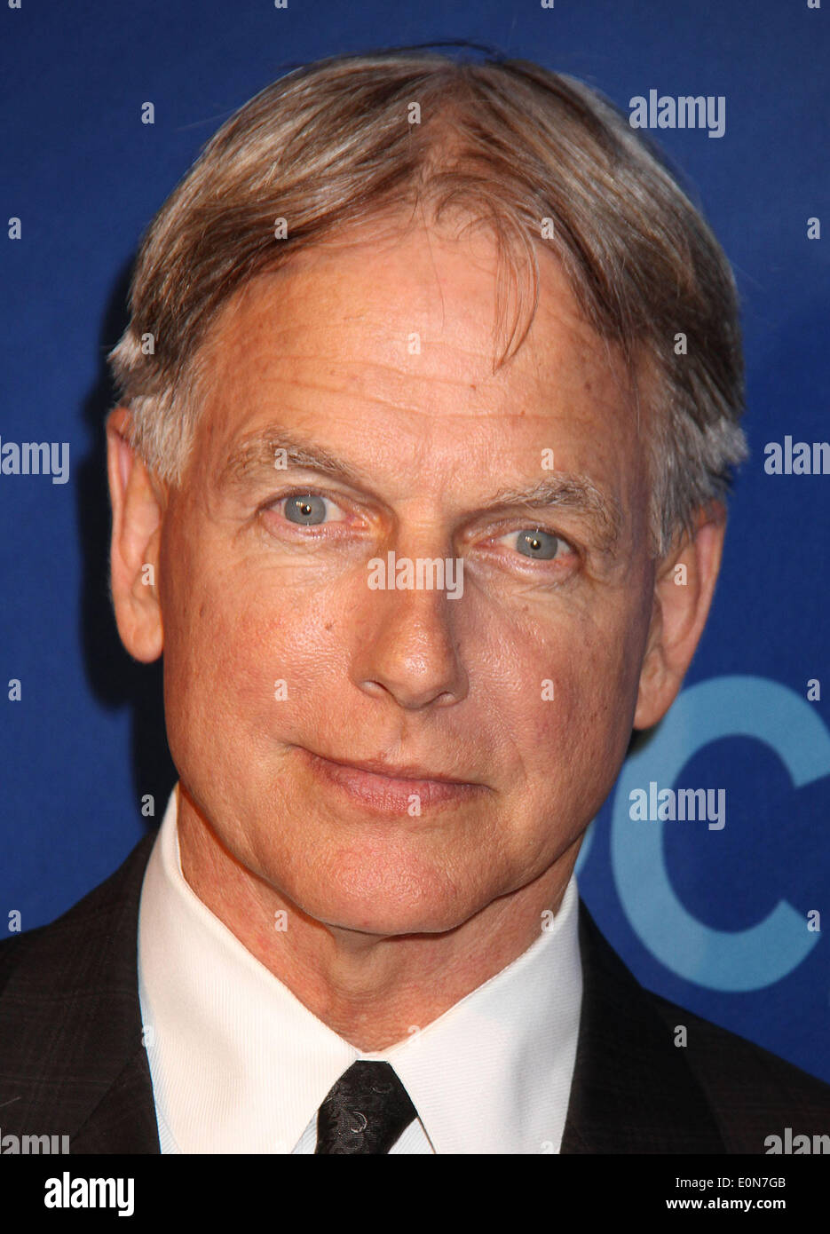 14 mai 2014 - New York, New York, États-Unis - l'Acteur MARK HARMON assiste à la CBS 2014 Présentation Upfront tenue au Lincoln Centre. (Crédit Image : © Kaszerman ZUMAPRESS.com)/Nancy Banque D'Images