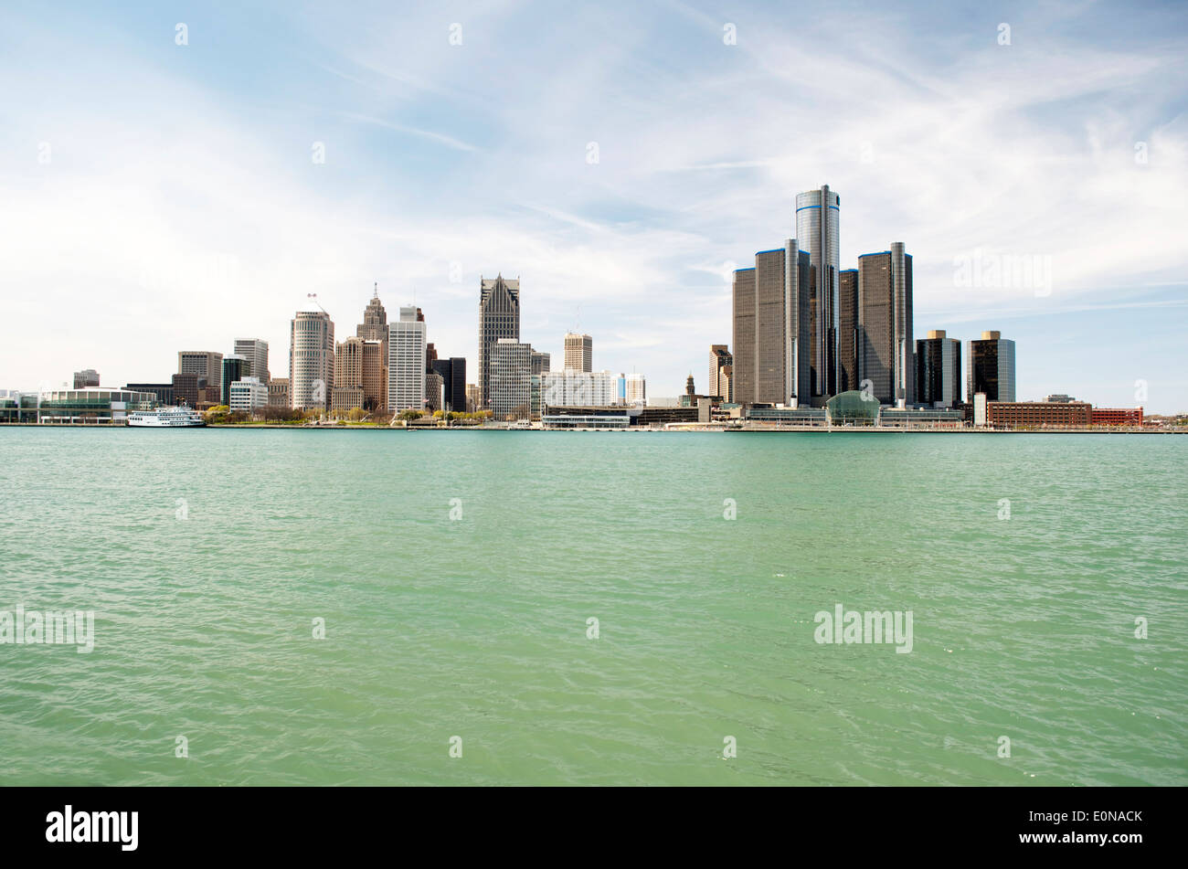 Horizon 2014 Detroit Banque D'Images