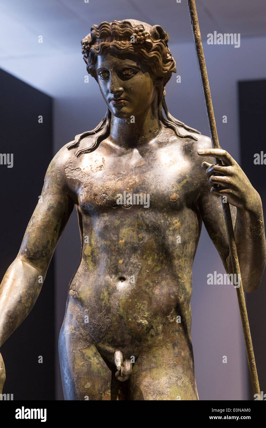 Dyonisus Bronze, Musée National de Rome, Museo Nazionale Romano, Palais Massimo alle Terme, Rome, Italie Banque D'Images
