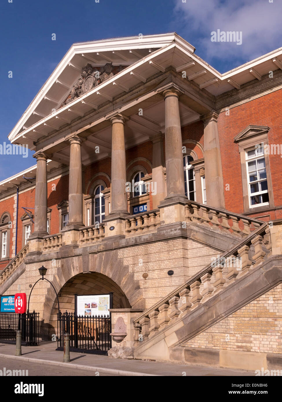 L'ancien Custom House, Ipswich Quayside, Neptune Quay, Ipswich, Suffolk, Angleterre, RU Banque D'Images