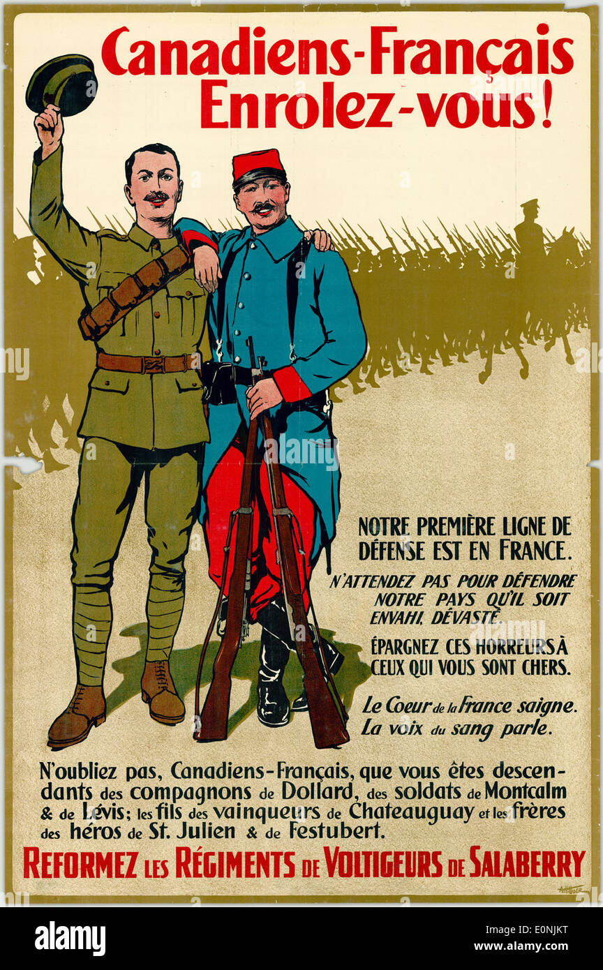 Affiche Originale Ancienne De La Guerre 1914-1916 - Thème Militaire, Bon état