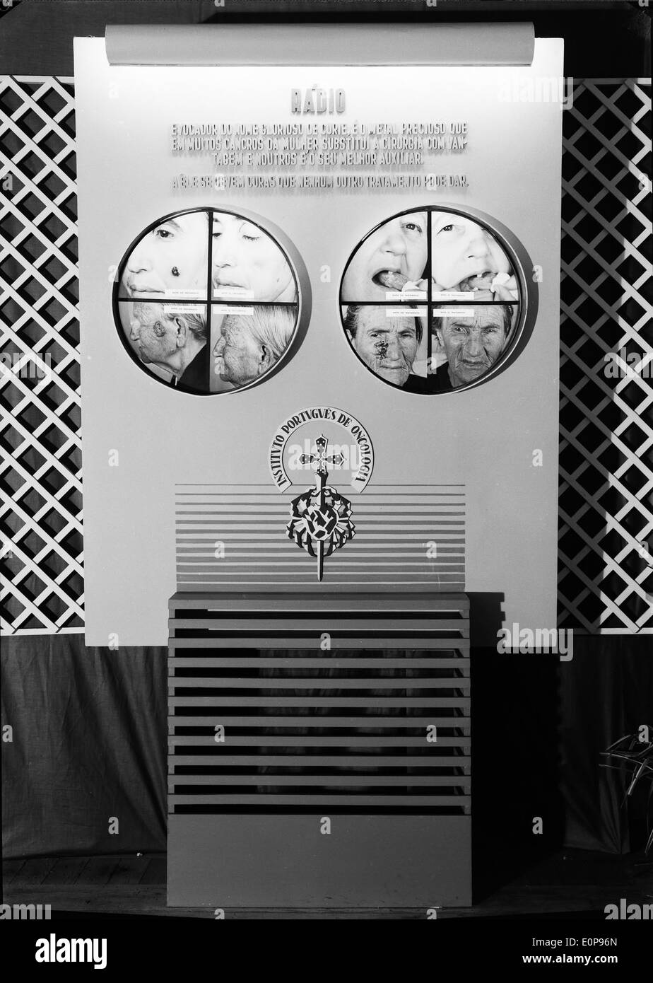 Une photographie de l'Instituto Português de Oncologia (Institut portugais d'oncologie) à Lisbonne, Portugal, montrant sa conception architecturale moderne et sa fonction de centre de traitement du cancer. Banque D'Images