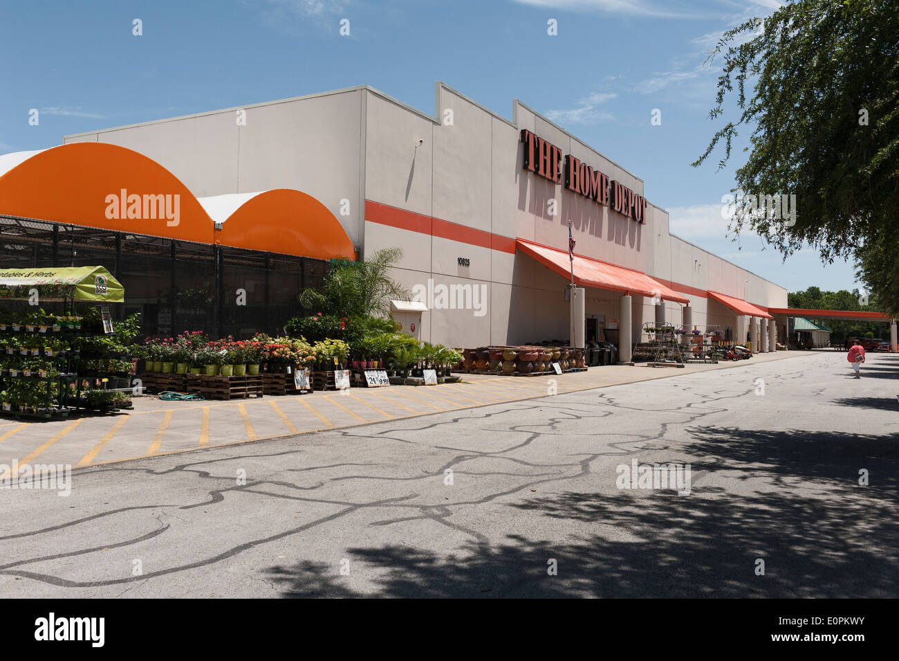 Home Depot Store situé à Leesburg, en Floride, USA Banque D'Images