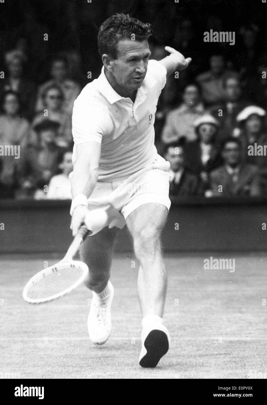 Joueur de tennis de Wimbledon, Jack Arkinstall Banque D'Images