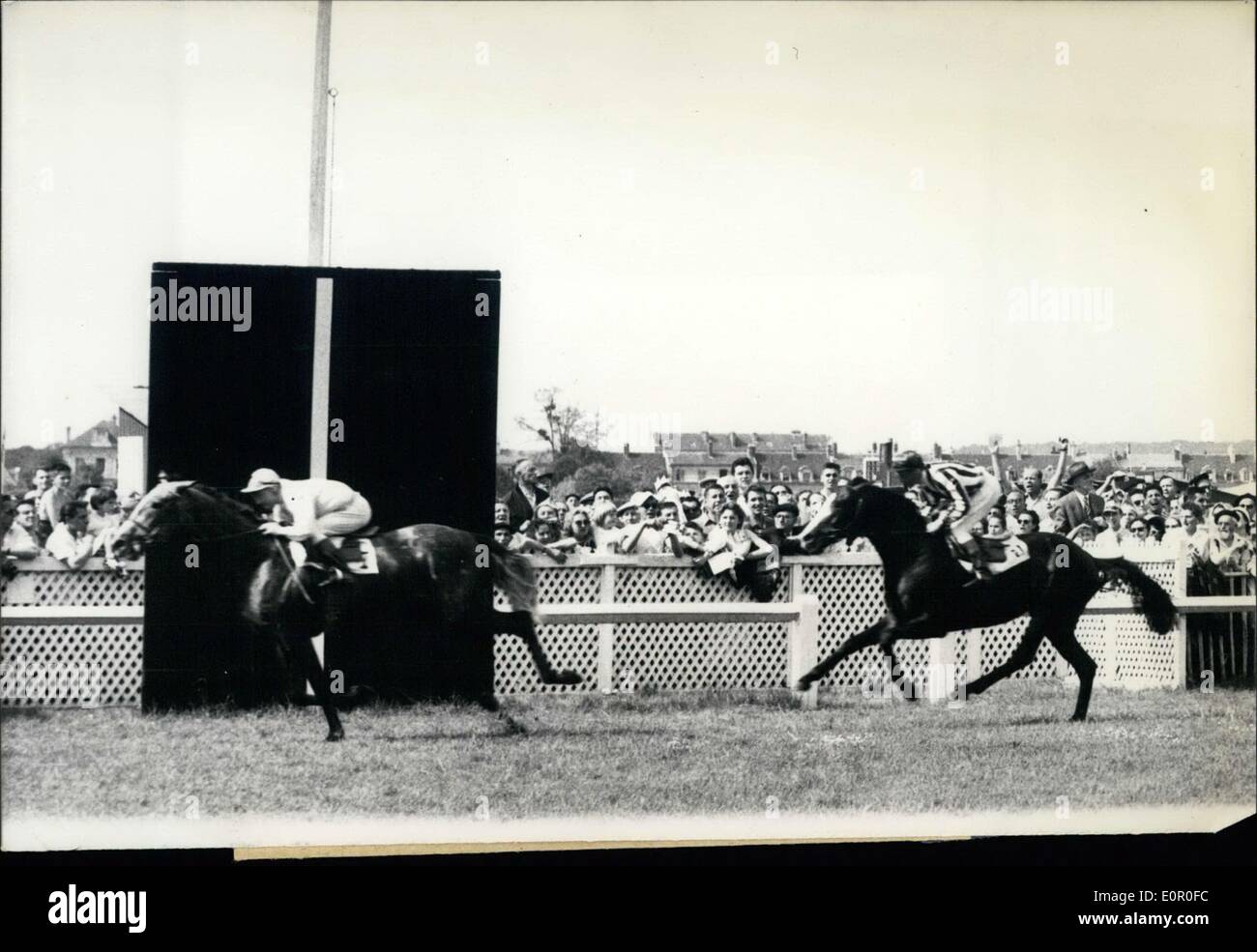 Jun. 06, 1957 Garofalidis - Professeur Jackie Onassis - le sénateur Edward Kennedy Banque D'Images