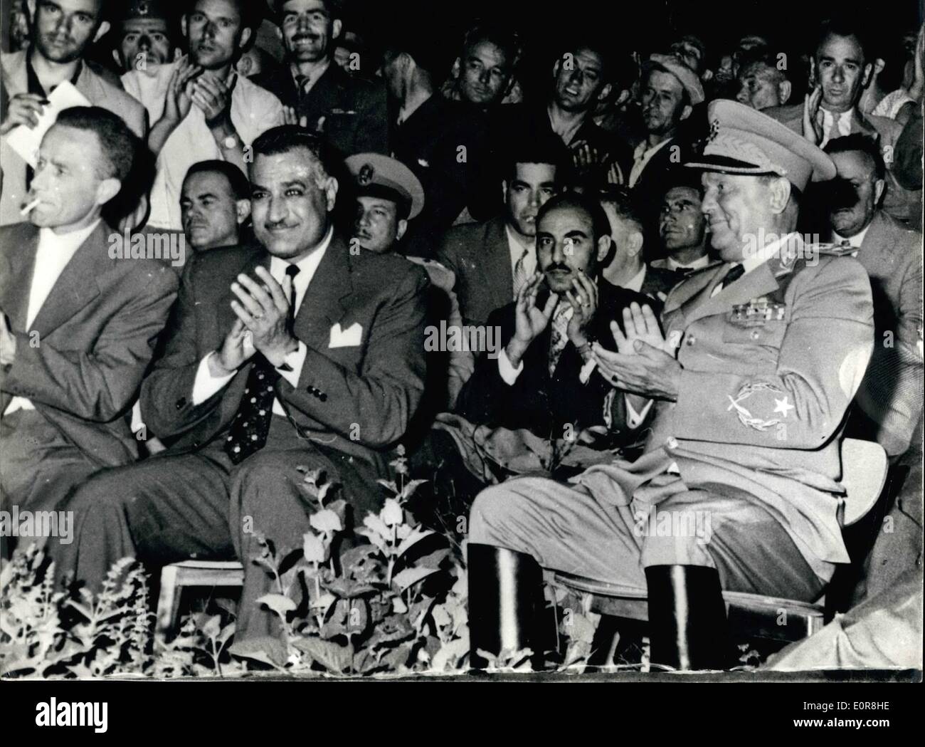 President nasser in yugoslavia Banque de photographies et d’images à ...