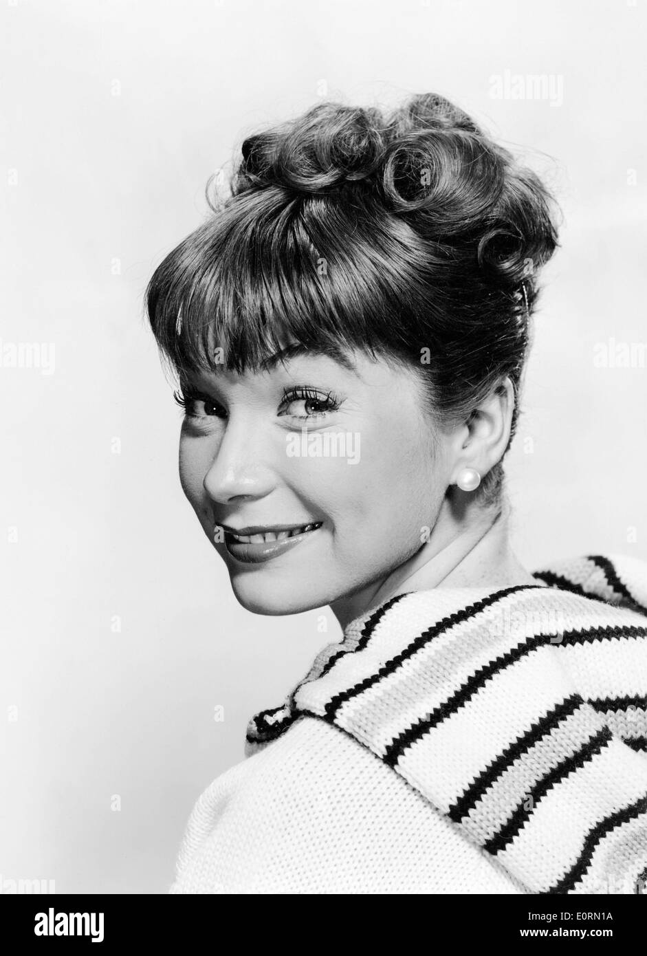Portrait de l'actrice Shirley MacLaine Banque D'Images