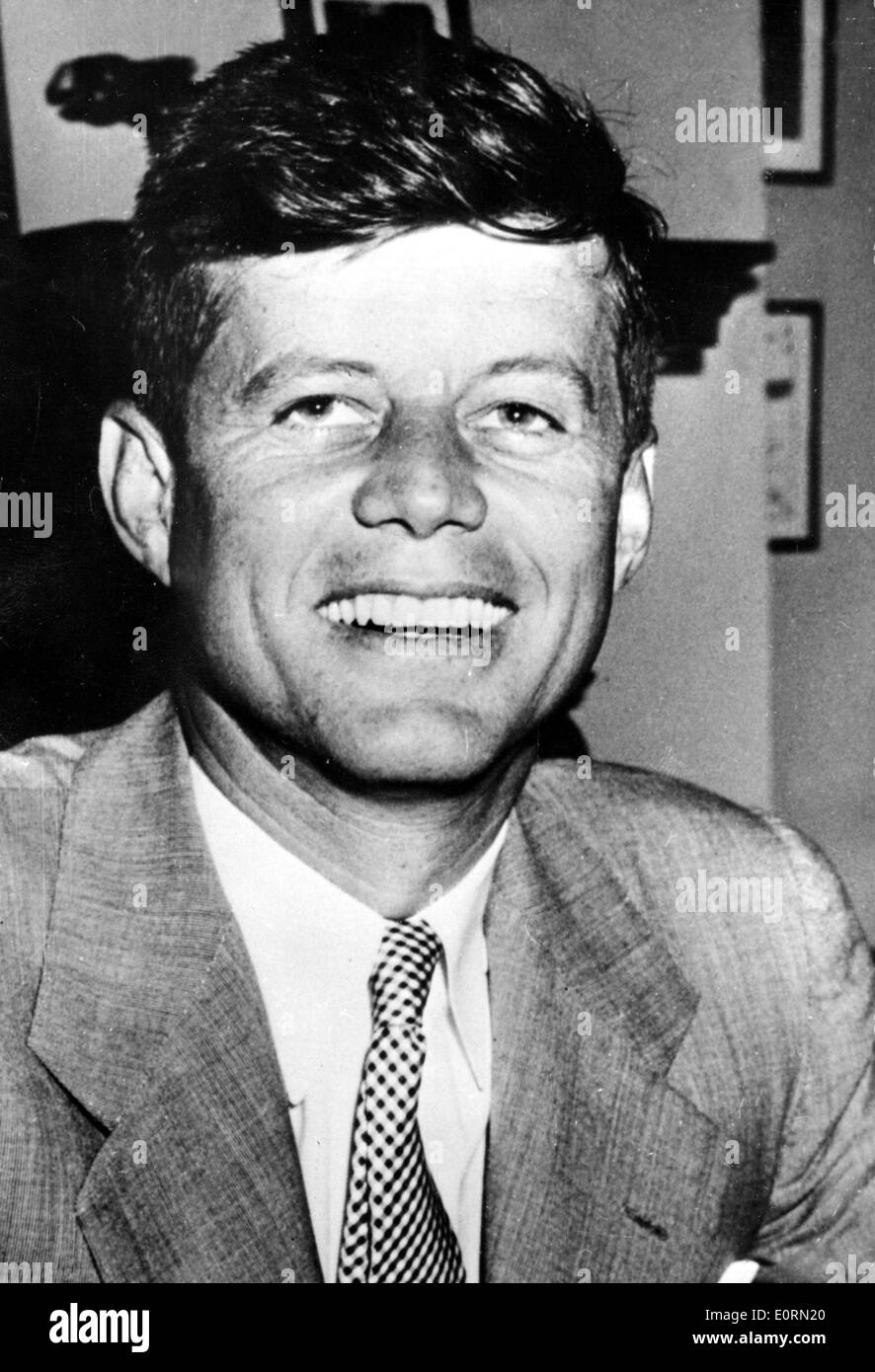 Président des États-Unis John F. Kennedy Banque D'Images
