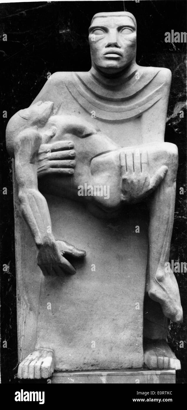 Le travail de Jacob Epstein de l'art Banque D'Images