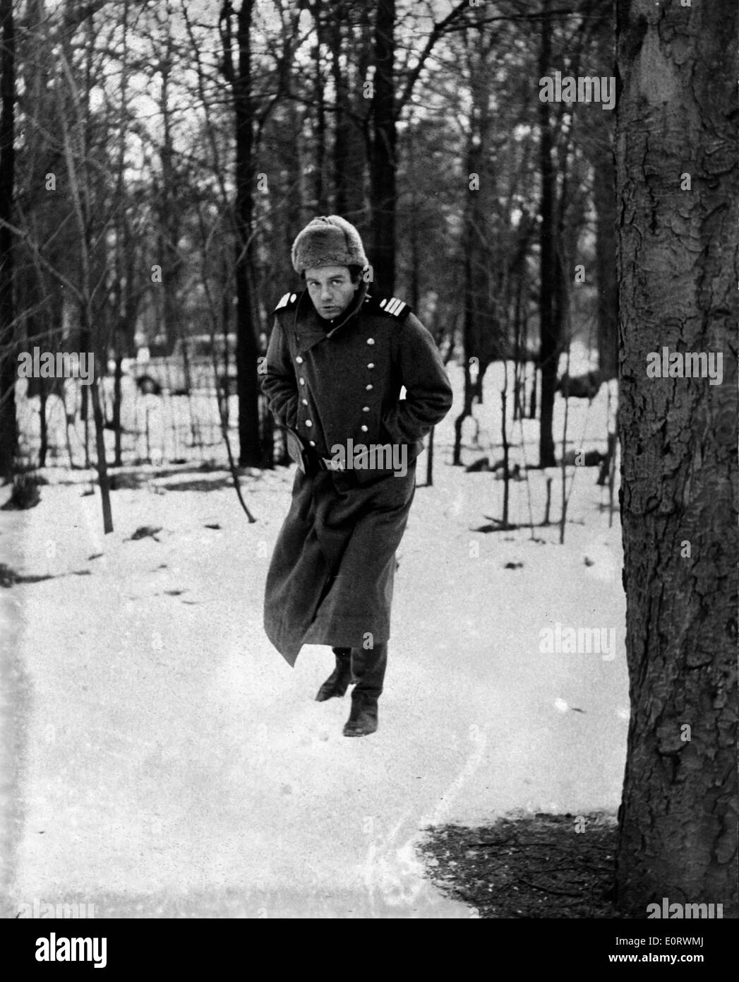 Albert Finney acteur dans le film "Les vainqueurs" Banque D'Images