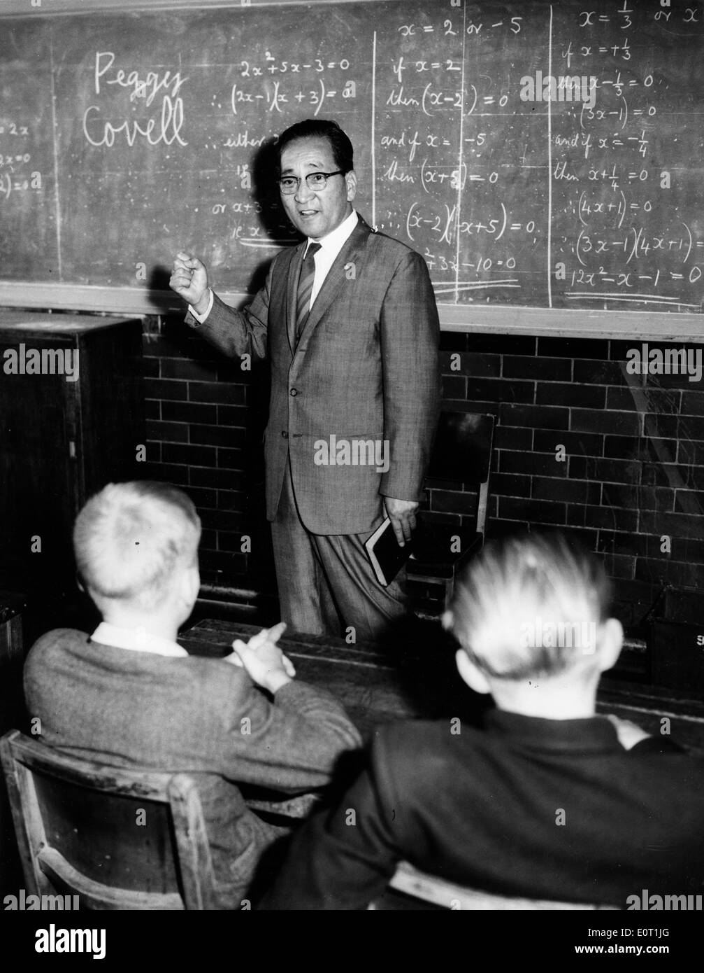 Le capitaine Mitsuo Fuchida enseigne à Londres Banque D'Images