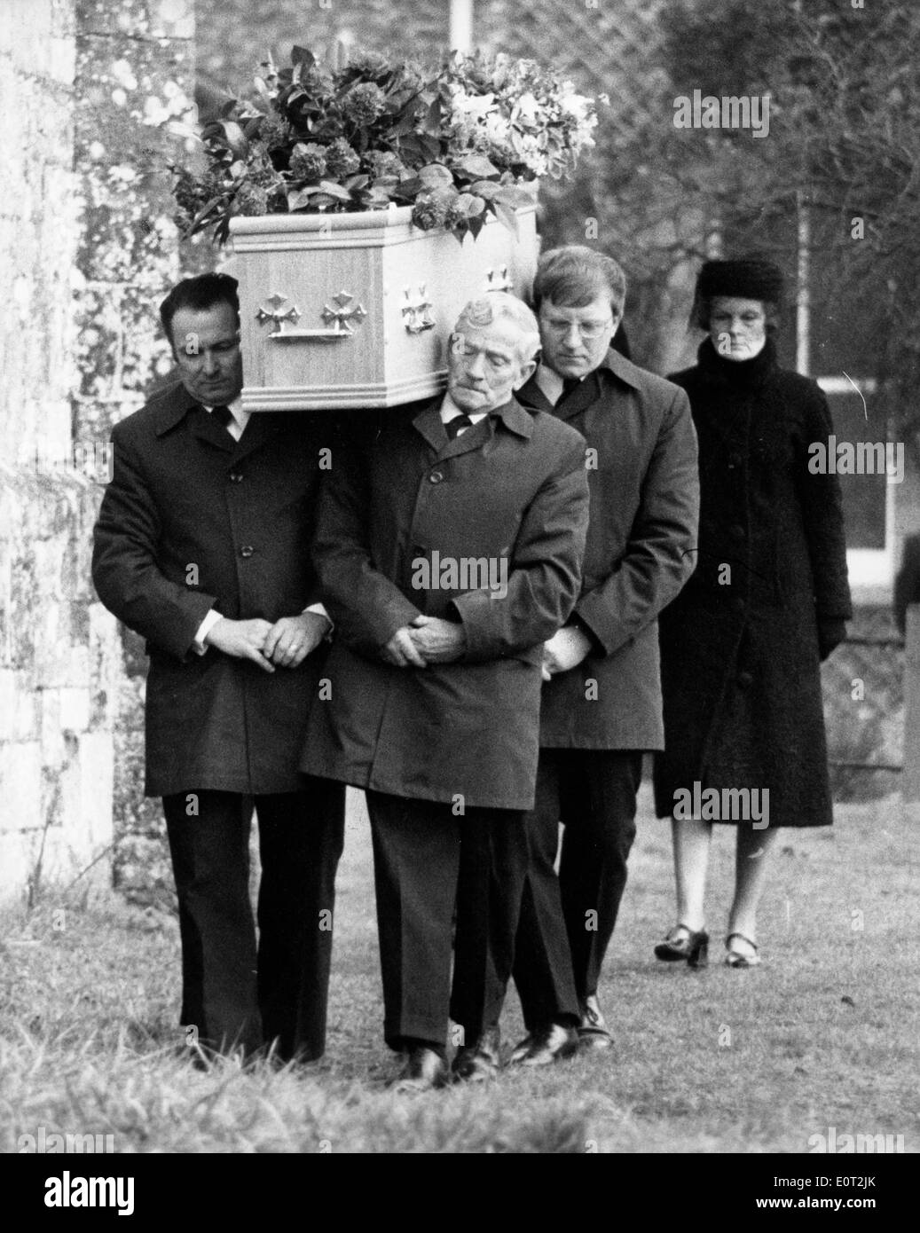 Funérailles du premier ministre Sir Anthony Eden Banque D'Images
