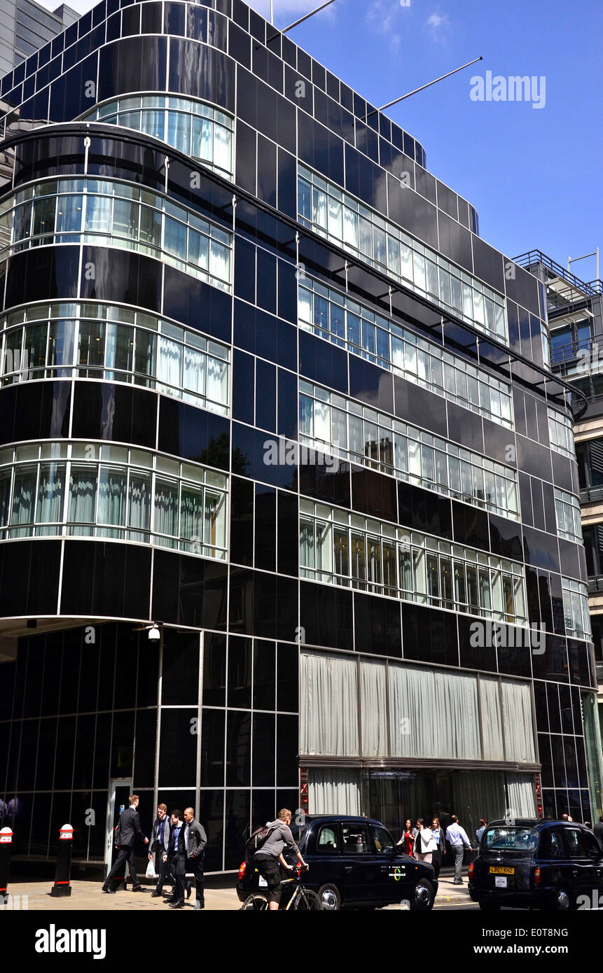 Le Daily Express bâtiment Art déco sur Fleet Street, Londres, Angleterre Banque D'Images