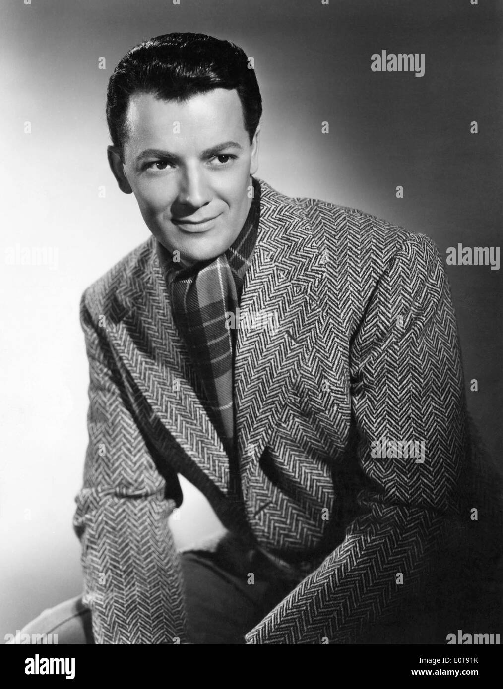 Cornel Wilde, Portrait, sur-ensemble de l 'hiver', film, 1943 Banque D'Images