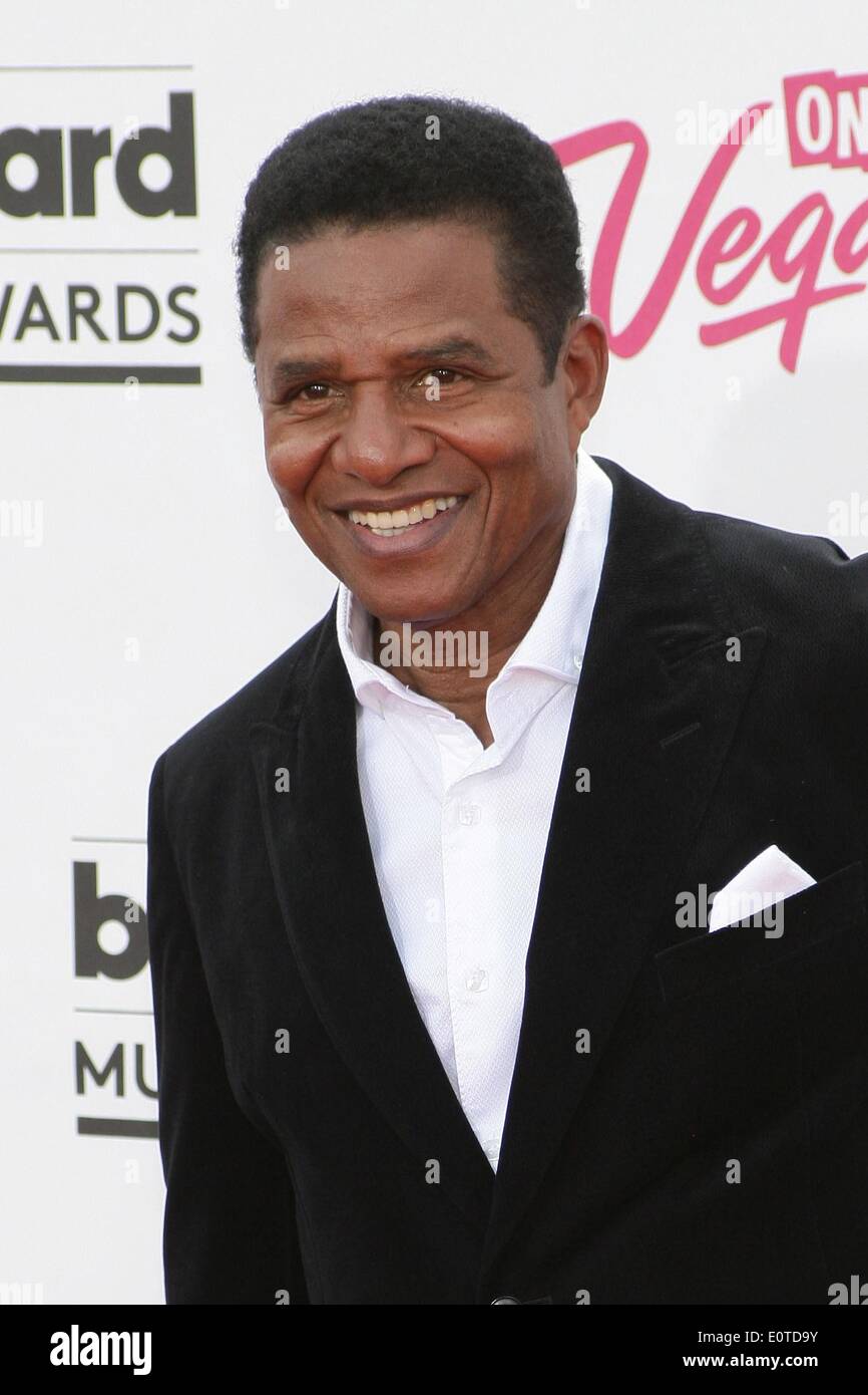 Jackie Jackson aux arrivées pour 2014 Billboard Music Awards - Arrivals Partie 3, MGM Grand Garden Arena, Las Vegas, NV 18 Mai, 2014. Photo par : James Atoa/Everett Collection Banque D'Images