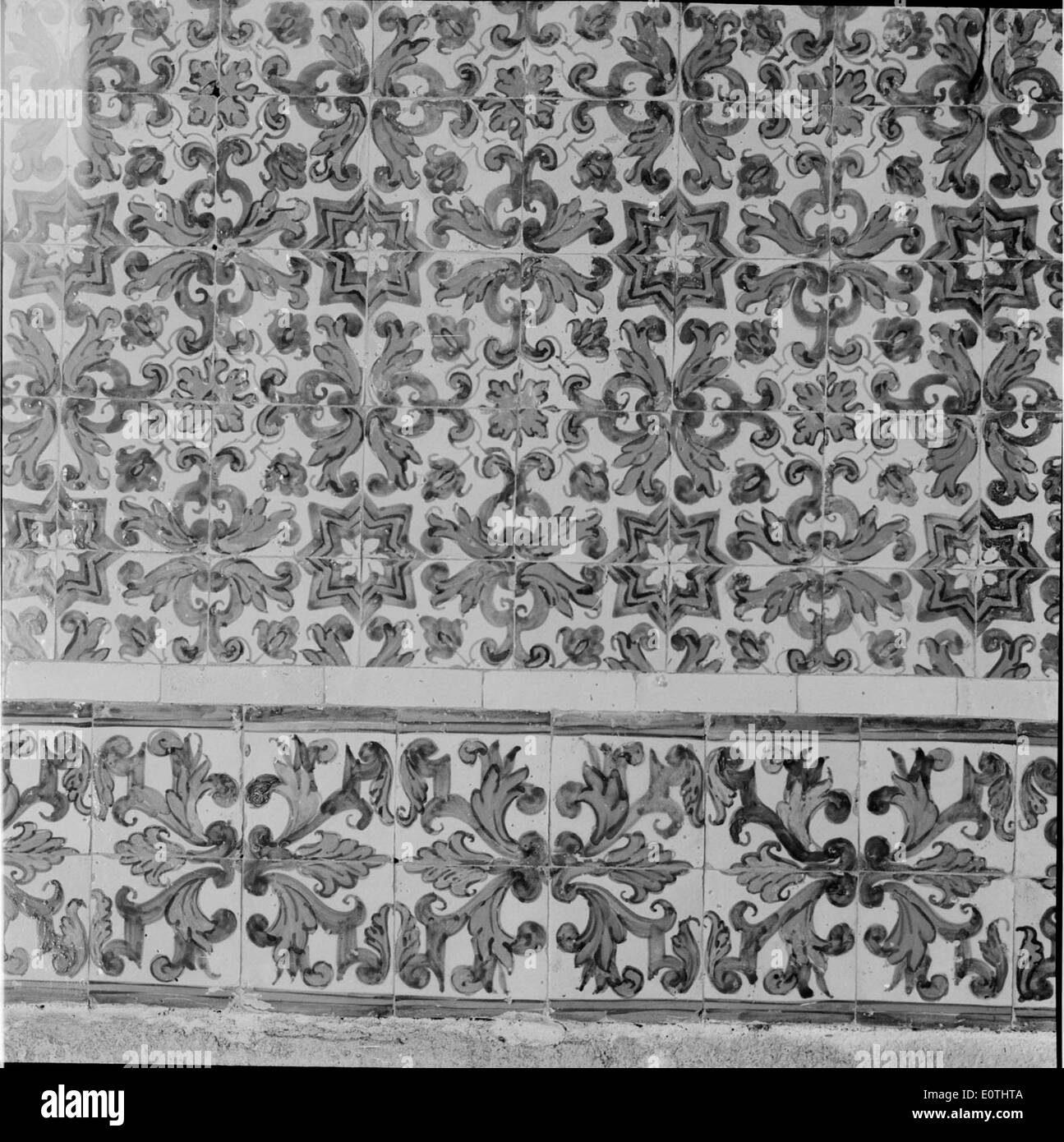 L'Igreja e antigo Convento de São João Evangelista à Évora, au Portugal, est connue pour ses magnifiques azulejos portugais et son importance dans l'histoire architecturale et religieuse de la région. Banque D'Images