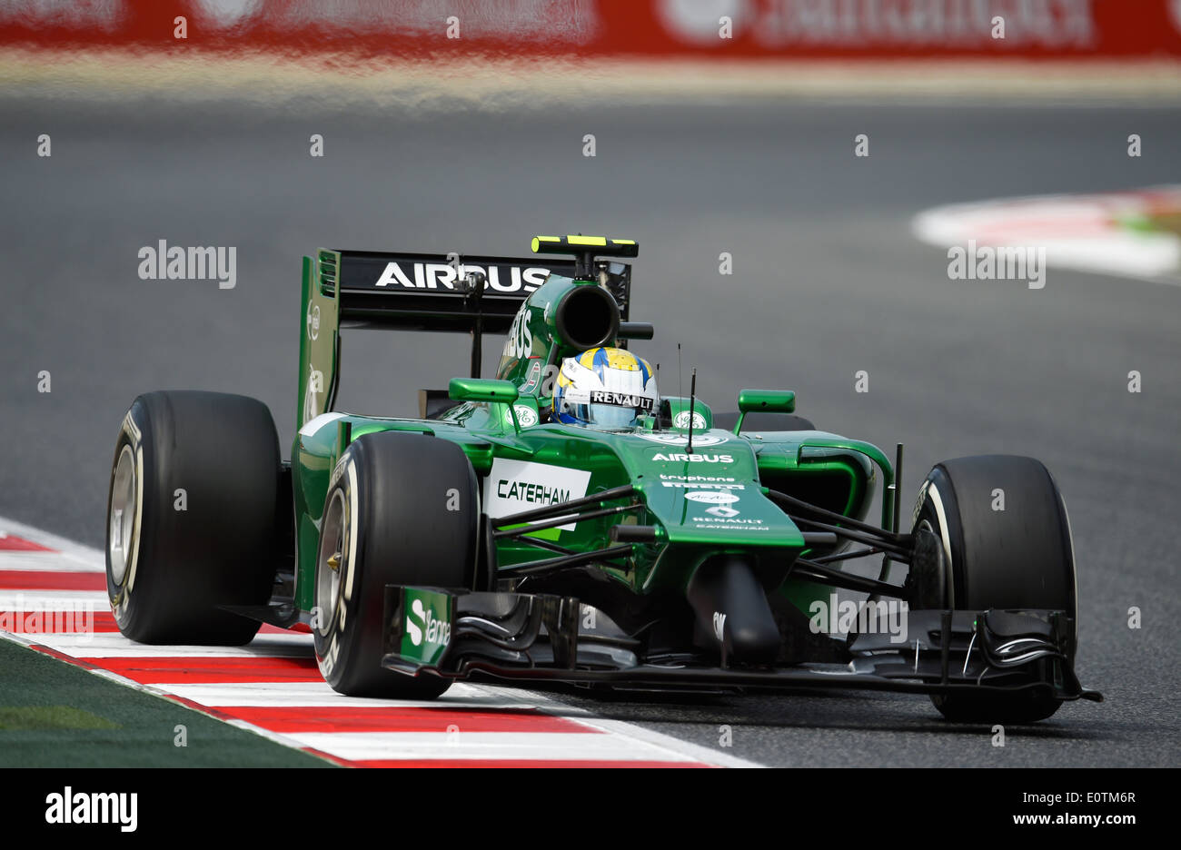 La formule un Grand Prix d'Espagne 2014 ---- Marcus Ericsson (SWE), Caterham CT05 Banque D'Images