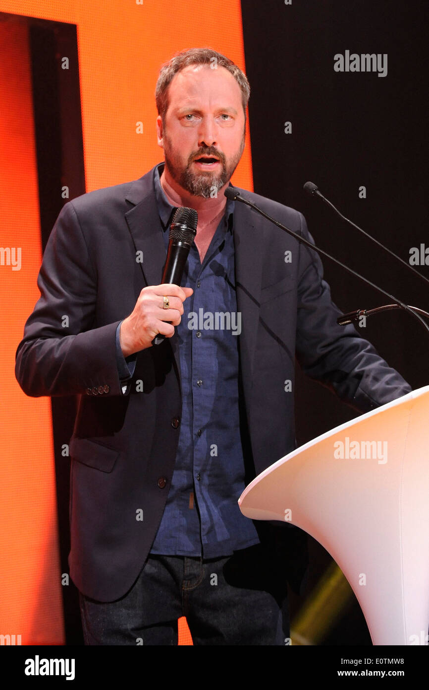 Tom Green accueille la musique canadienne et l'industrie de radiodiffusion au cours de la remise des Prix 2014 de la Semaine de la musique canadienne à Toronto. Le 8 mai 2014. Banque D'Images