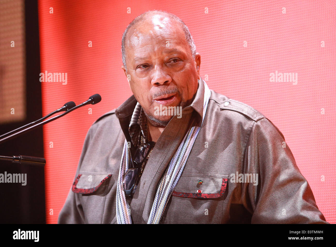 Quincy Jones s'occupe comme invité spécial à la musique canadienne et l'industrie Broadcast Awards au cours de la Semaine de la musique canadienne en 2014 Banque D'Images