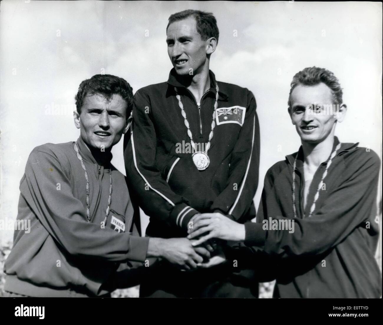 1 500 Mètres Masculin Aux Jeux Olympiques D'été De 1960 Jeux olympiques 1960 Banque de photographies et d’images à haute