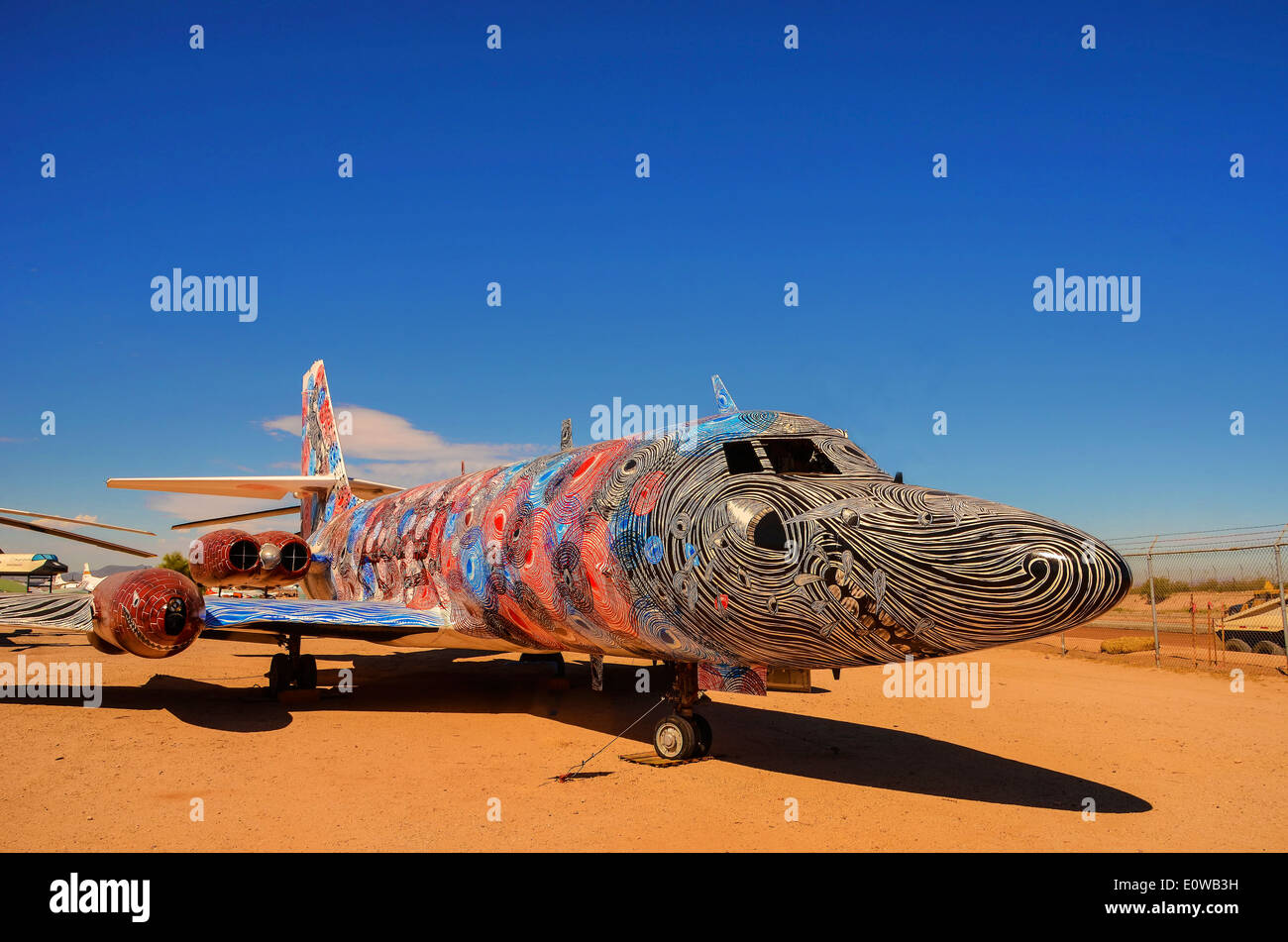 Show-business corner de Pima Air and Space Museum, Tucson, Arizona, USA. Banque D'Images