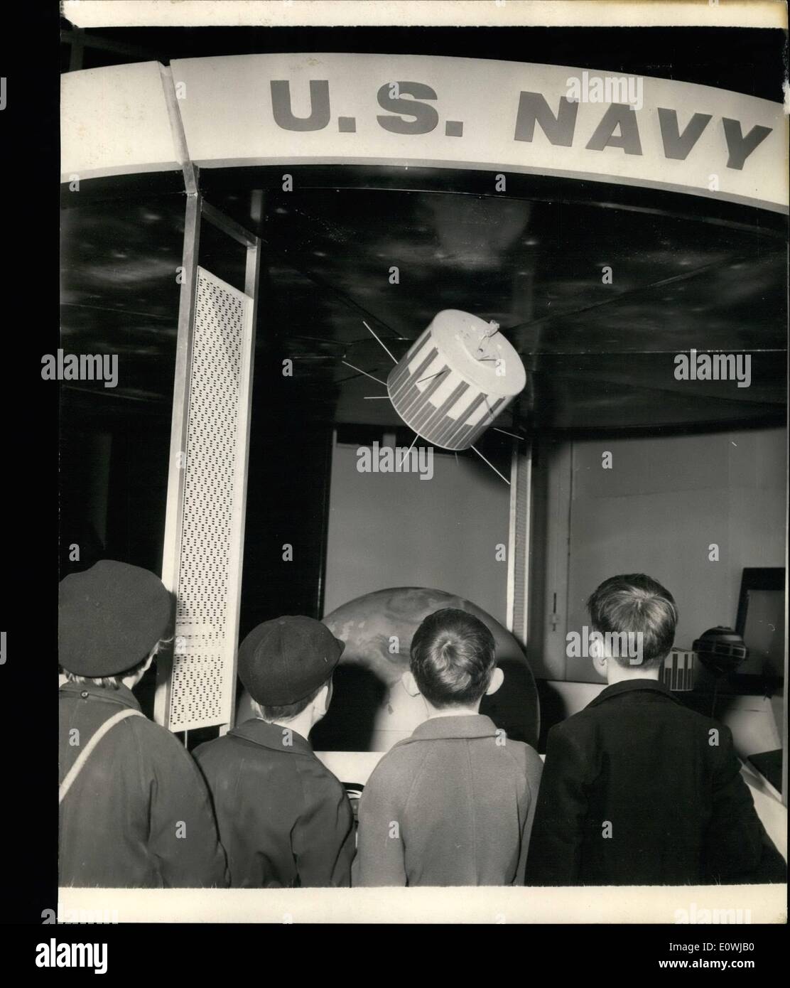 Mar. 03, 1963 - États-Unis Exposition satellites de navigation au Science Museum : Centre de l'intérêt au Science Museum, South Banque D'Images