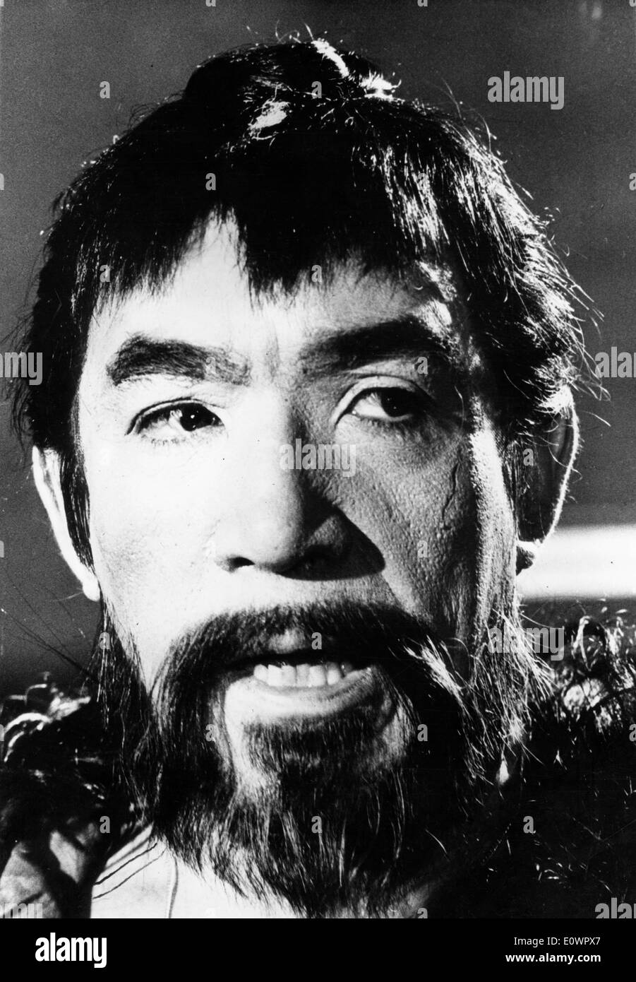 Acteur Anthony Quinn dans le film 'l'Échiquier de Dieu' Banque D'Images