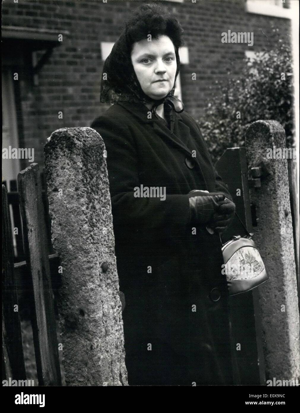 12 déc., 1965 - ''corps sur la lande de l'affaire. Photo montre :- Mme Sheila Kilbride, 34 ans, mère de 12 ans John Kilbride, un garçon que Ian Brady est accusé du meurtre. Banque D'Images