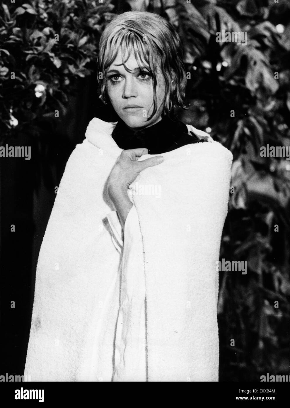 L'actrice Jane Fonda dans une scène de 'La Curee' Banque D'Images