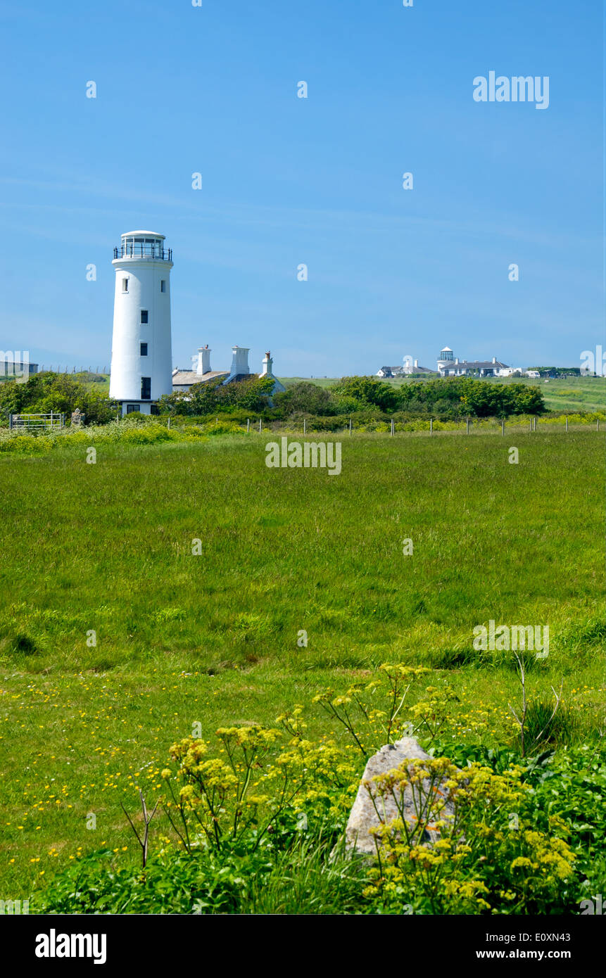 Observatoire d'oiseaux sur l'Île de Portland Banque D'Images