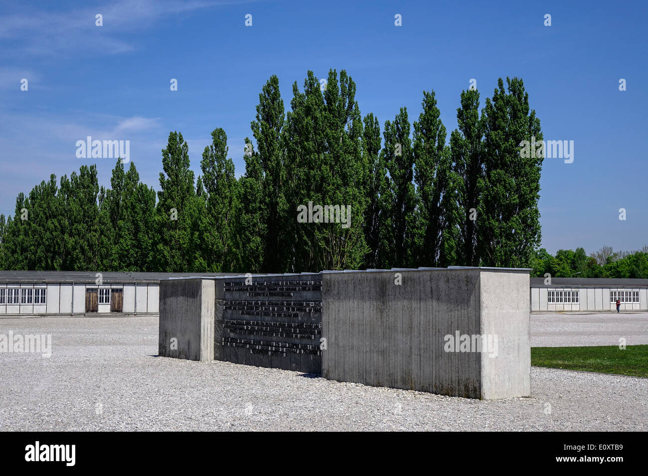Germany, Bavaria, KZ-Gedenkstätte Dachau mémorial du camp de concentration de Dachau, près de Munich Site Banque D'Images