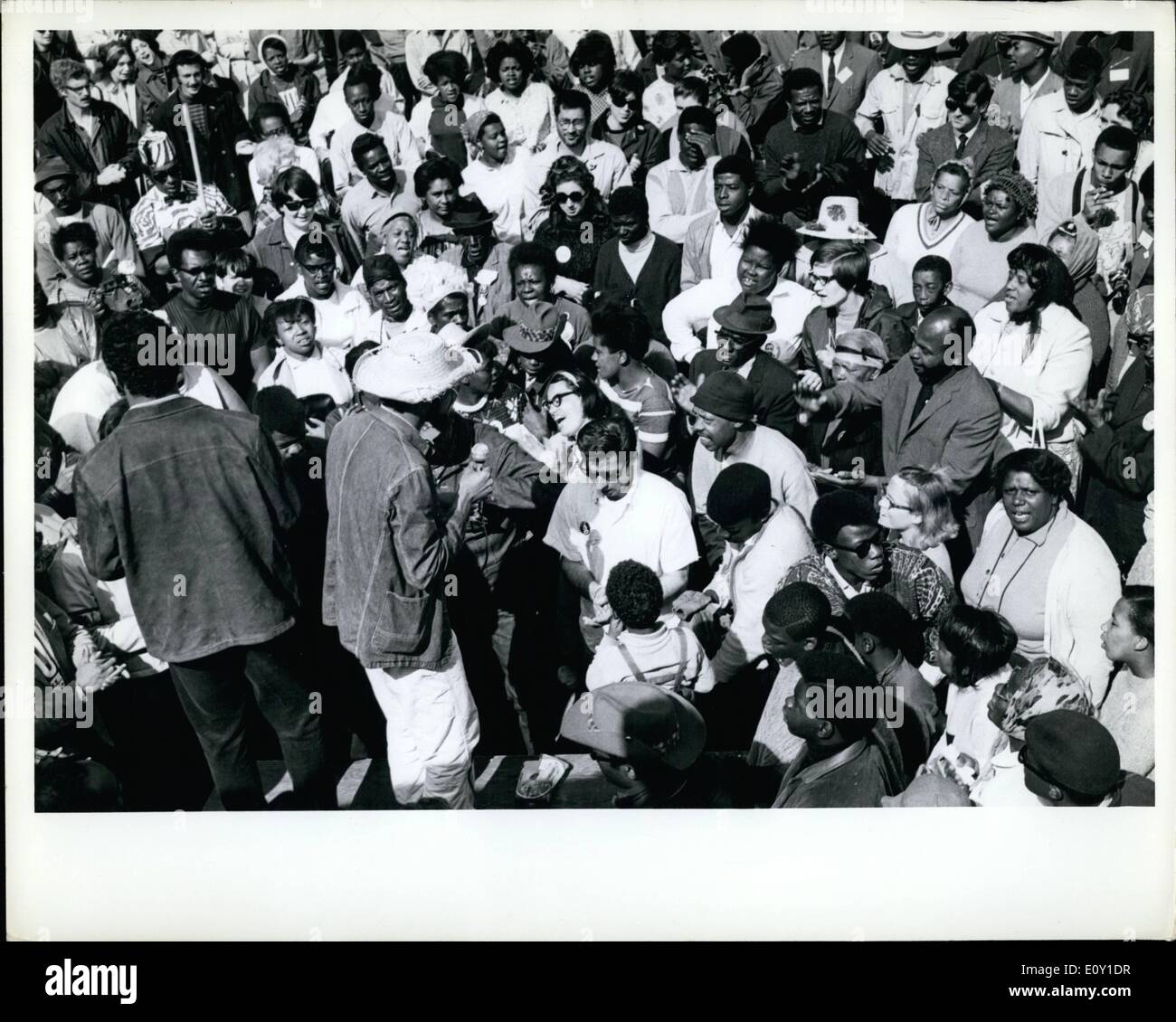 Mai 05, 1968 Résurrection - ville de Washington DC. Banque D'Images