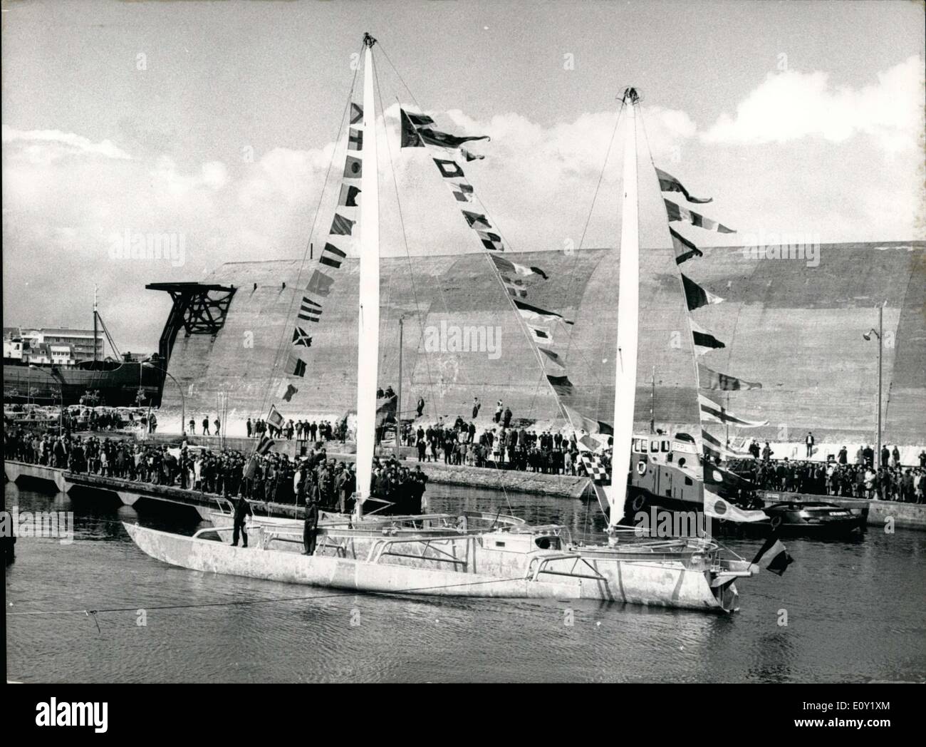 14 mai 1968 - près de Lorient, France Banque D'Images