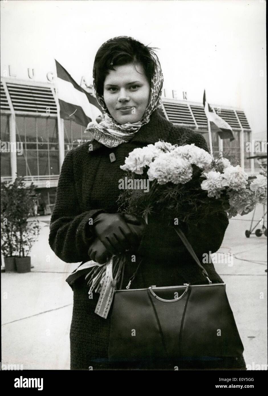 11 novembre 1968 - Natalija Podgornaja, 15 Novembre 1968 Banque D'Images