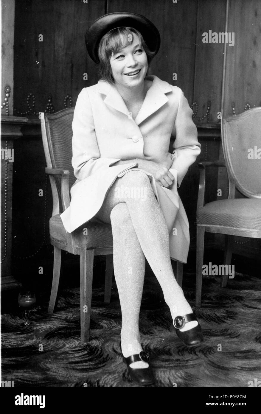 L'actrice Shirley MacLaine à la conférence de presse Banque D'Images