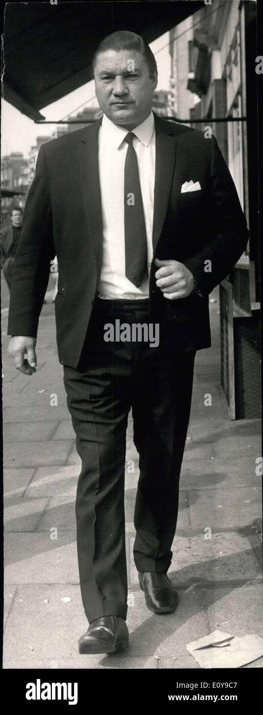 Septembre 06, 1969 - Boxe britannique rend hommage à Rocky Marciano lors d'un service commémoratif à Clerkenwell : Plusieurs boxeurs britanniques payé Banque D'Images