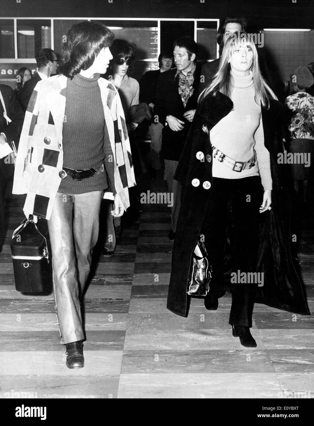 Les Rolling Stones Billy Wyman voyager Banque D'Images