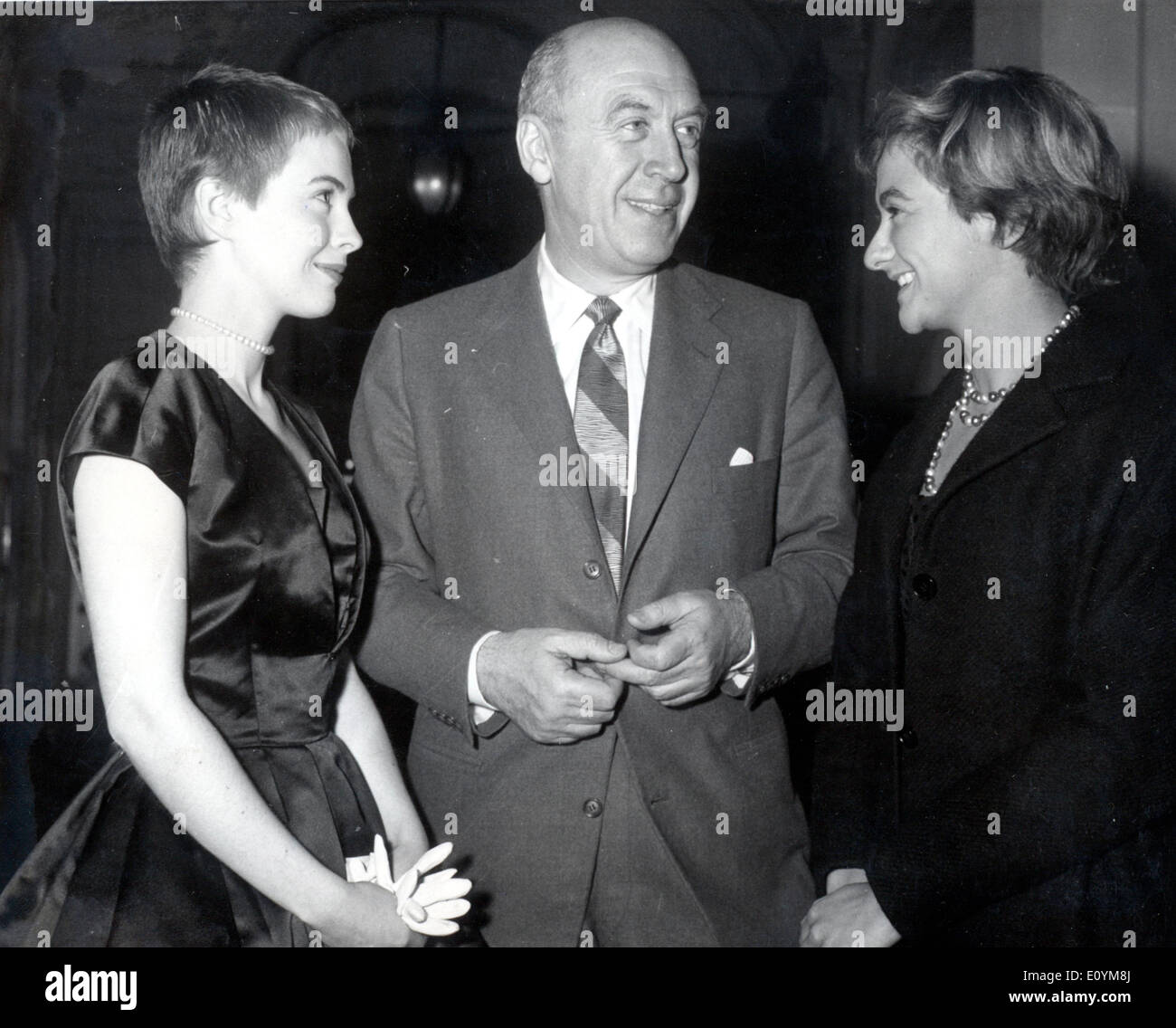 Otto Preminger, Jean Seberg et Françoise Sagan Photo Stock - Alamy