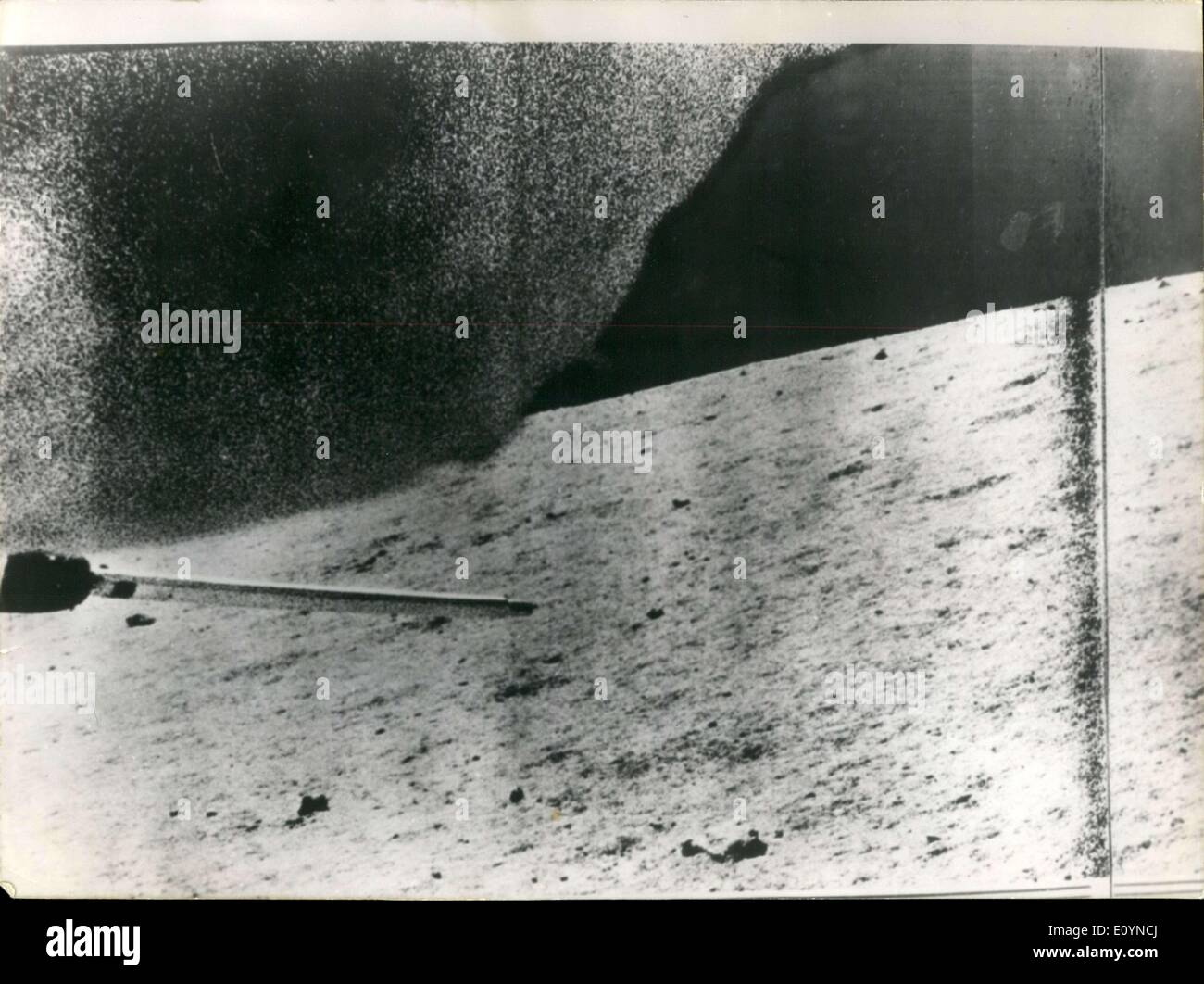 Le 23 novembre 1970 - ''Rover soviétique Luna-17'' envoie des images du sol lunaire Études Banque D'Images