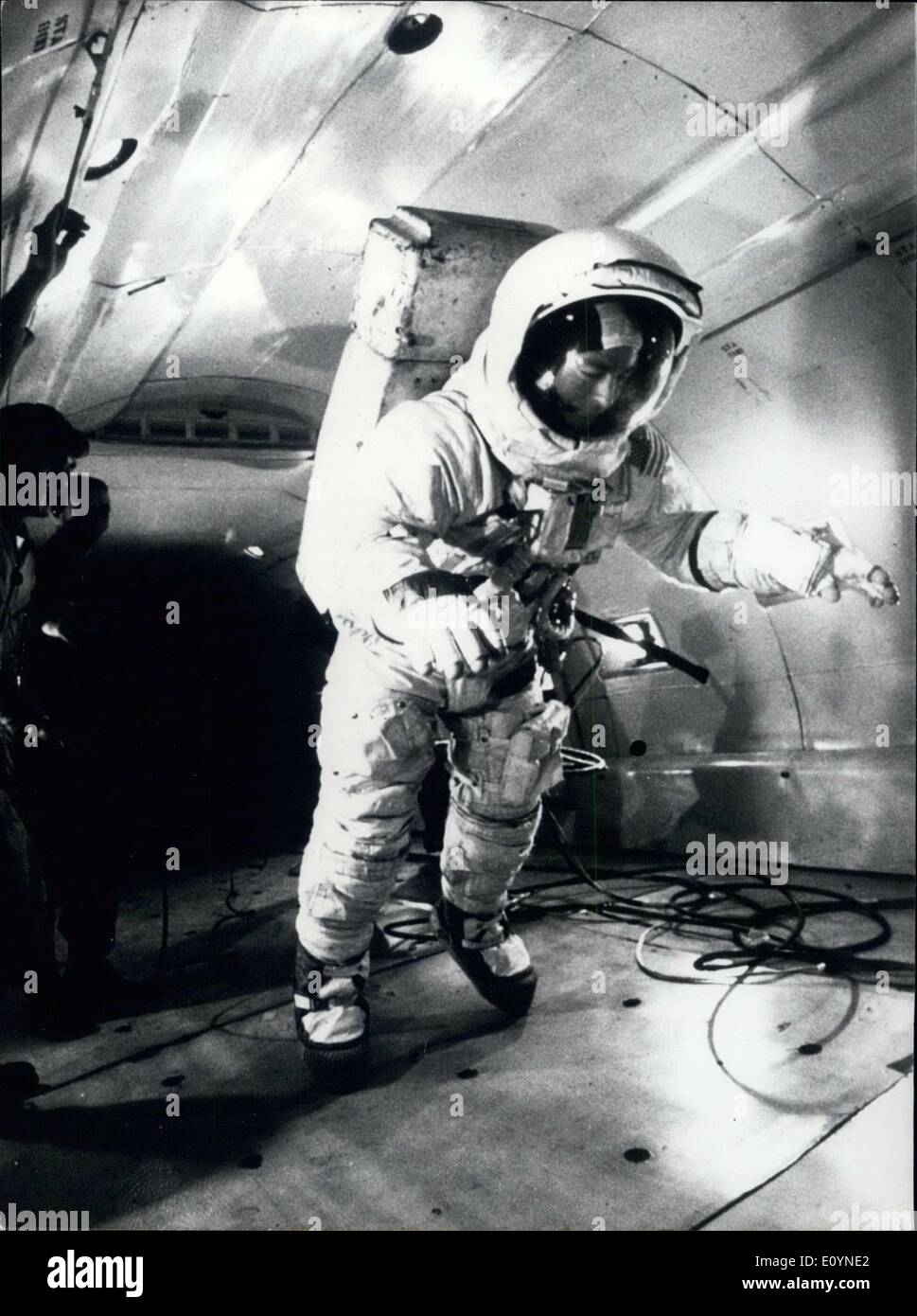 01 déc., 1970 - Edgar G. Mitchell, l'astronaute d'Apollo 14 Banque D'Images