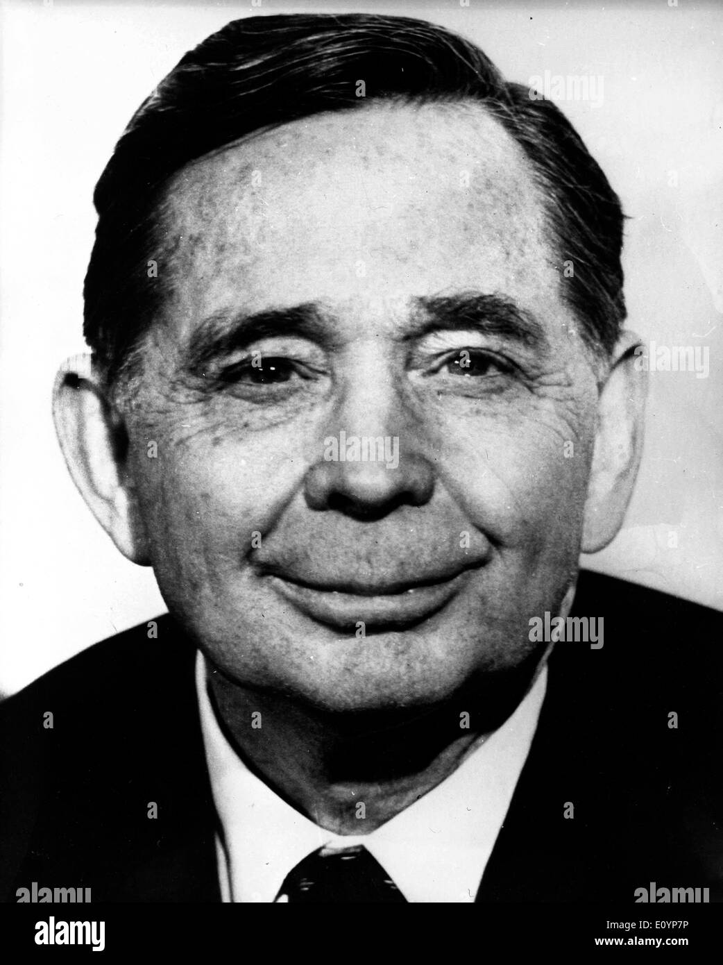 Jan 21, 1971 ; Washington, D.C., USA ; Le président de la Chambre des représentants de la 92e Congrès, M. CARL ALBERT. Banque D'Images