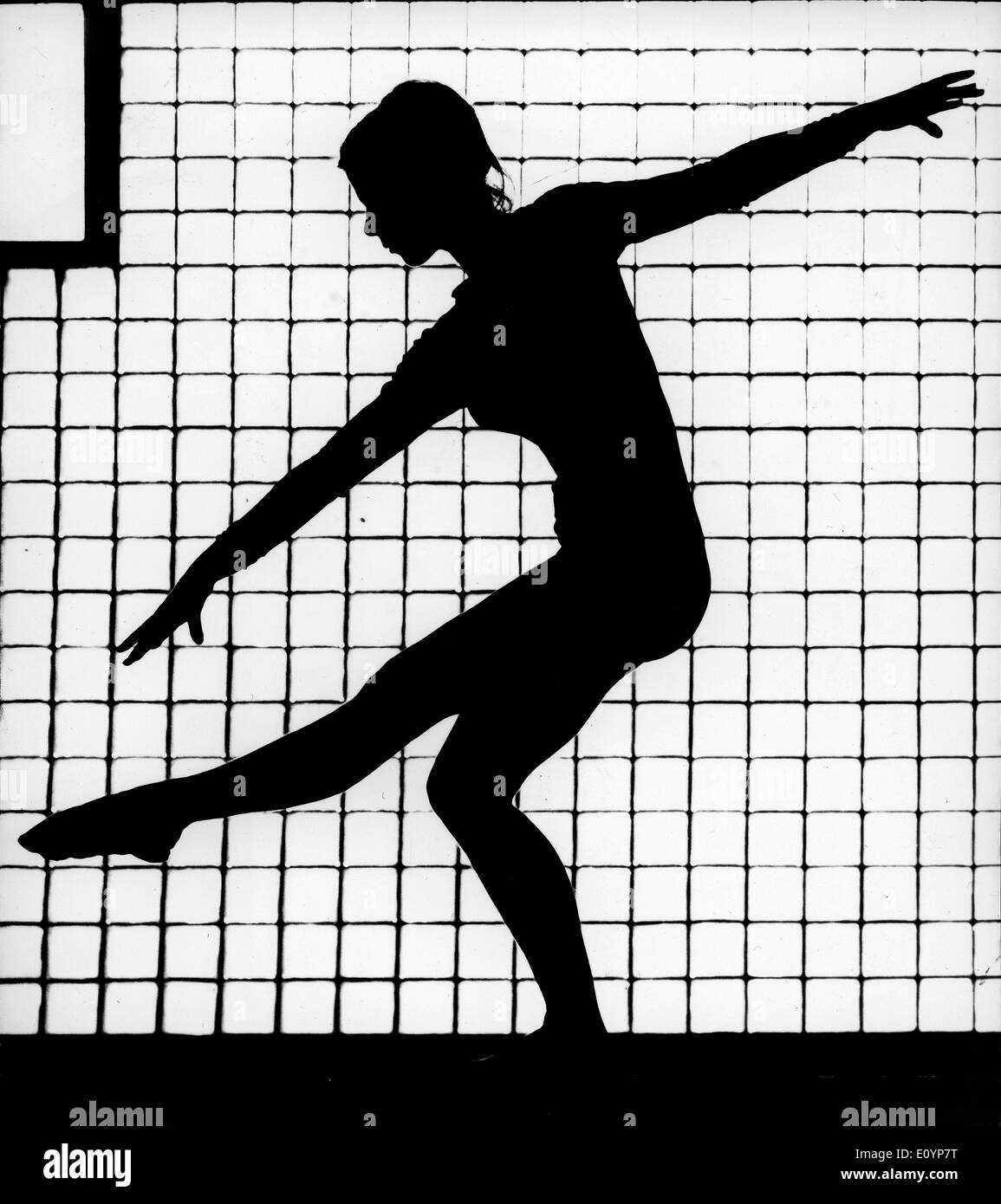 Jan 22, 1971 ; Berlin, Allemagne ; Danseur de Ballet. Banque D'Images