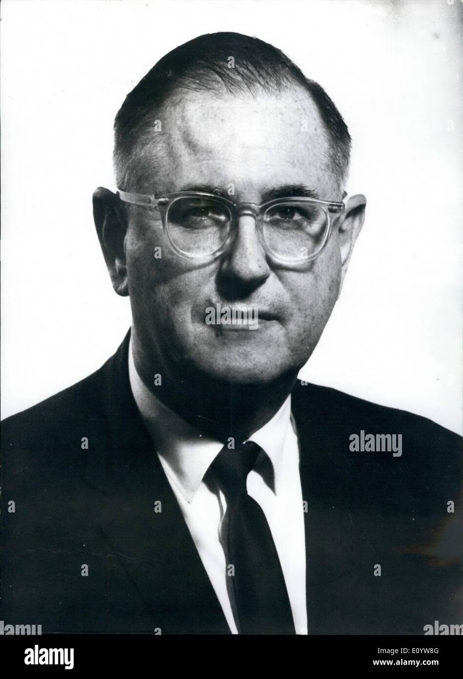Juillet 07, 1971 - Photo montre : Wm. Porter États-unis ambassadeur auprès de la République de Corée. APRE Banque D'Images