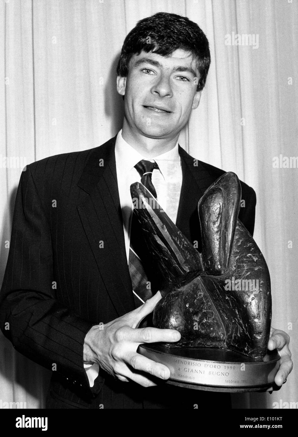 GIANNI BUGNO né le 14 février 1964 à Brugg, Suisse) est un ancien coureur cycliste italien Banque D'Images