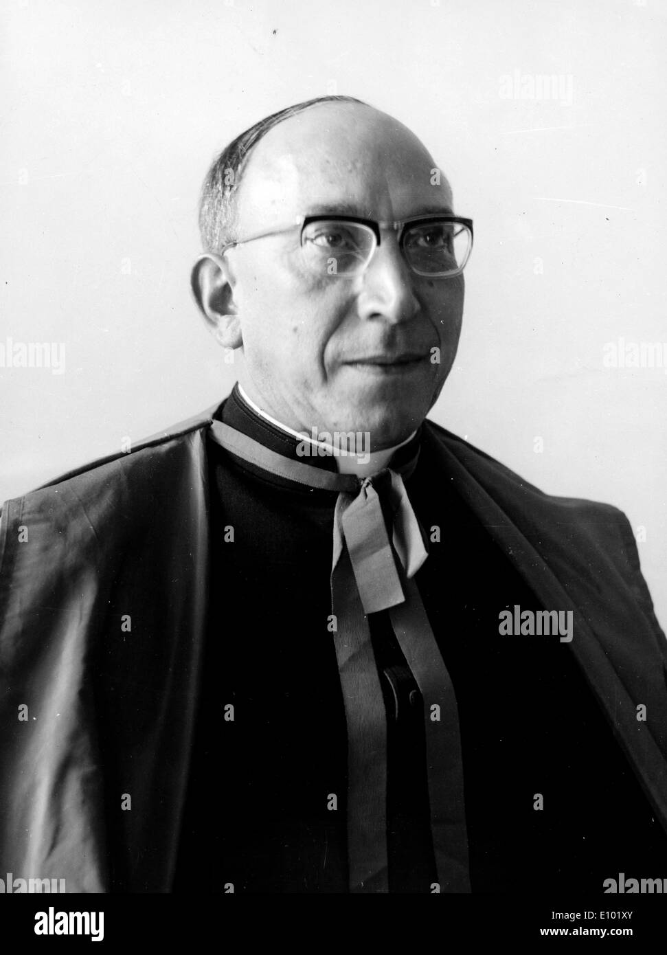 AGOSTINO CASAROLI était un prêtre catholique italien et un diplomate du Saint-Siège, qui devint Cardinal Secrétaire d'État Banque D'Images