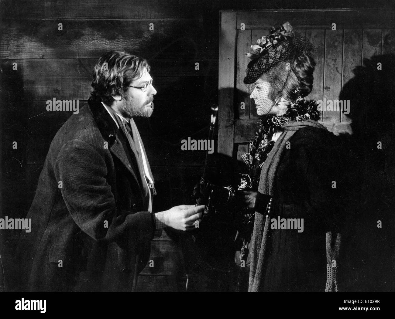 Marcello Mastroianni et Annie Girardot co-star Banque D'Images