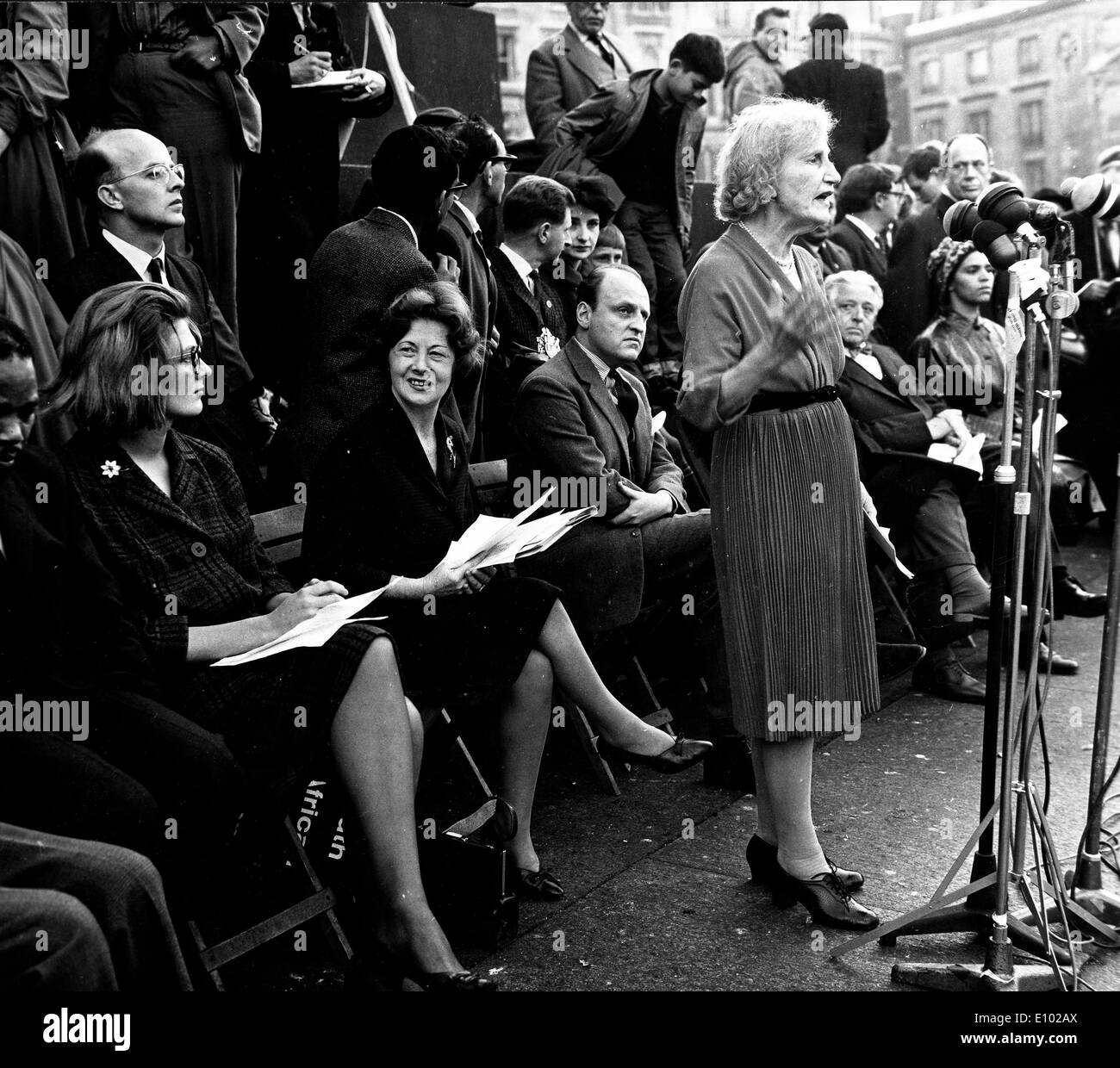 La baronne Asquith de Yarnbury, DBE VIOLET BONHAM était un homme politique britannique et un journal intime. Banque D'Images